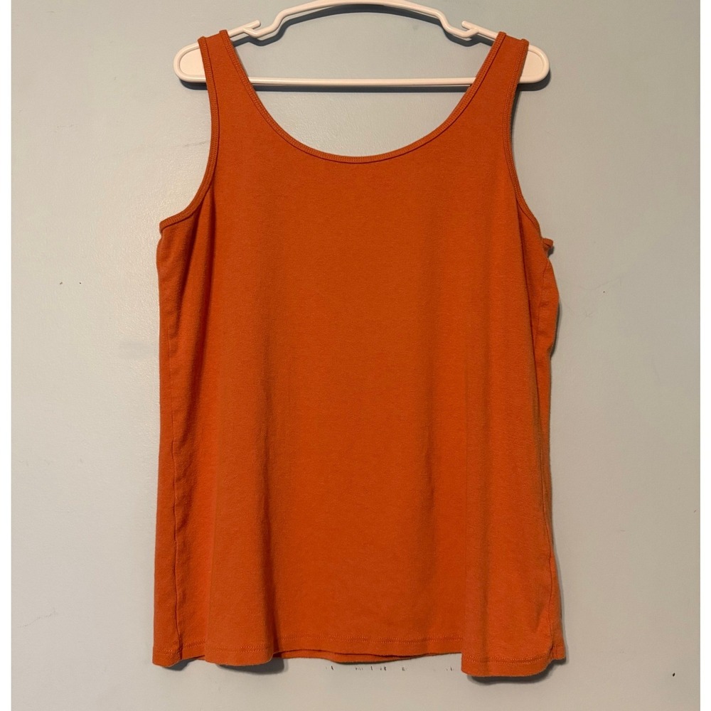 Sonoma Goods for Life XXL The Everyday Tank Burnt Orange Scoop Neck 2138